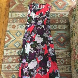 High-Low Flower Dress